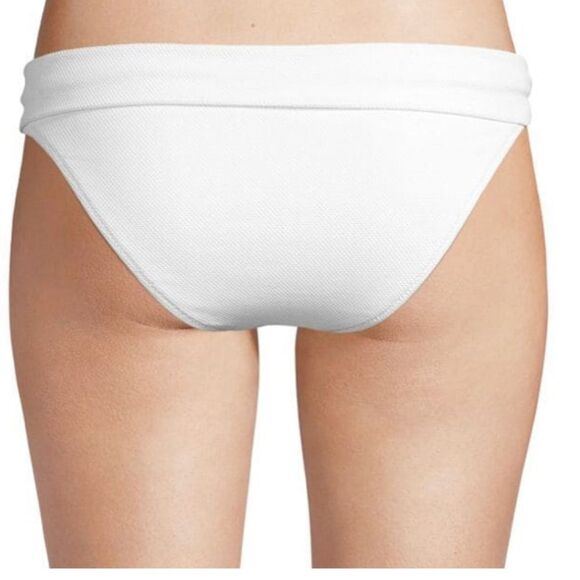 MELISSA ODABASH MADE in ITALY WOMEN’s BLUE RIBBED GRENADA BIKINI BOTTOM Sz-12 - Picture 4 of 8